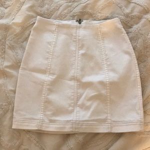free people skirt